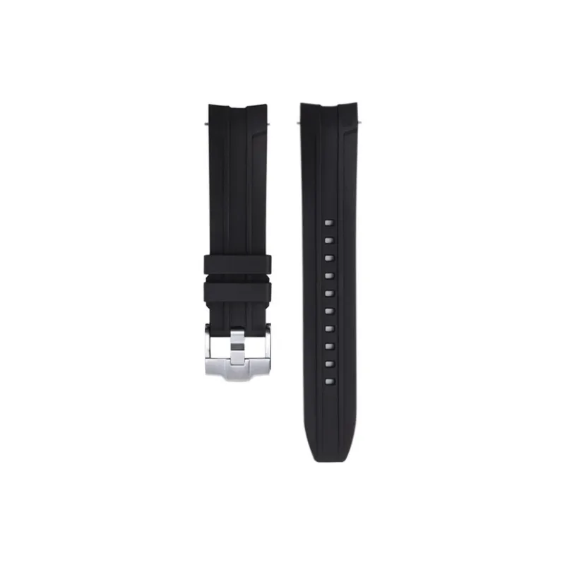 Craftsman Longines Compatibility Watch Band Rubber Material-8