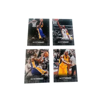 PANINI Kobe Bryant 2012 Lakers 4 Piece Combination Player Card Product Access Sports Cards 4 Pcs