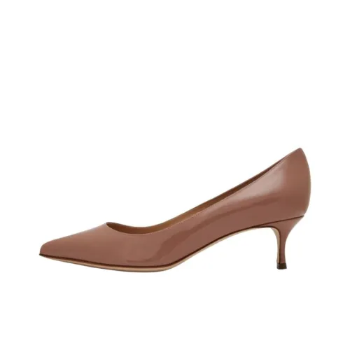 SERGIO ROSSI Godiva High Heels Women's Nude