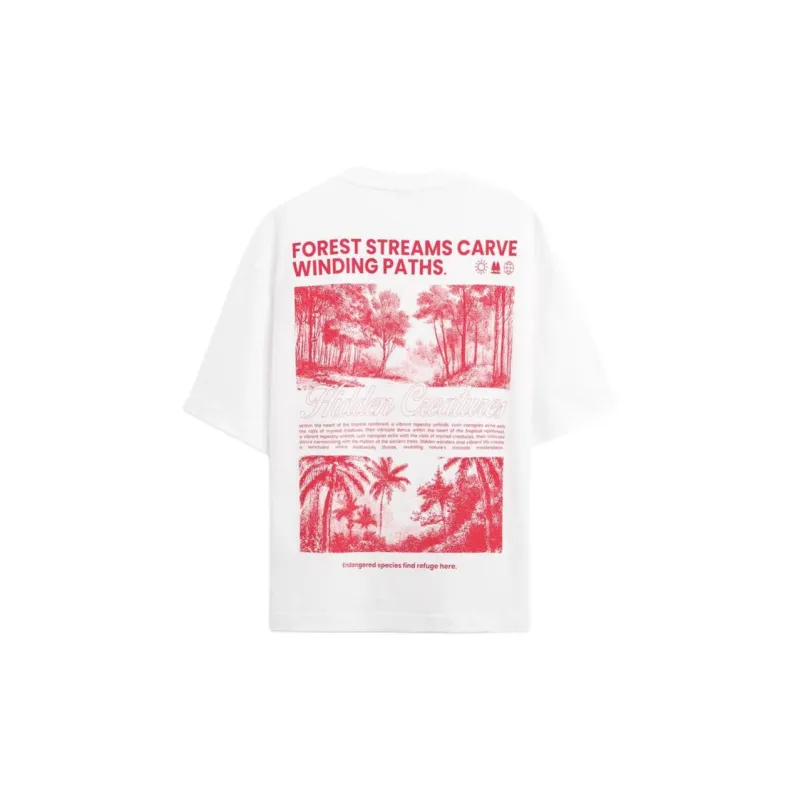 ZARA T Shirts Men White-1