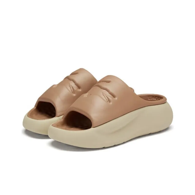 LACOSTE Slide Slippers Women's Umber-2