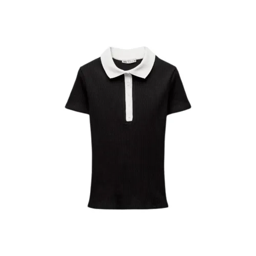 ZARA T-Shirts Women's Black