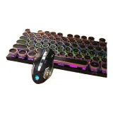 [Punk Edition]Metallic Black-Mixed Lighting+Gaming Mouse