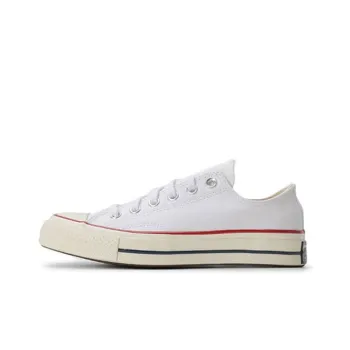 Converse 1970s Canvas Shoes Unisex Low Top White Black Red