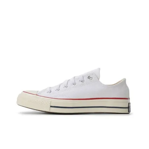 Converse 1970s Canvas Shoes Unisex Low Top White Black Red