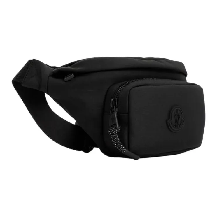 Moncler Polyester Fanny Pack Regular Men's Black-1