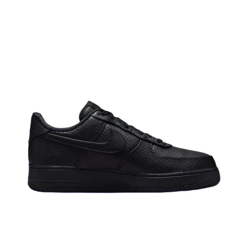 Nike Air Force 1 Low Sp Triple Black Perforated-1