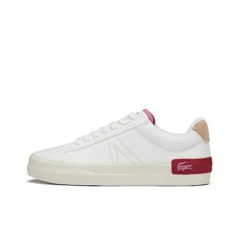 LACOSTE Low Top Skateboard Shoes Women's White