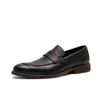 Bansley Dress Shoes Men Low Top Black/Brown/Coffee