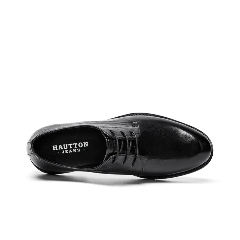 Hautton Jeans Dress Shoes Men's Black-3