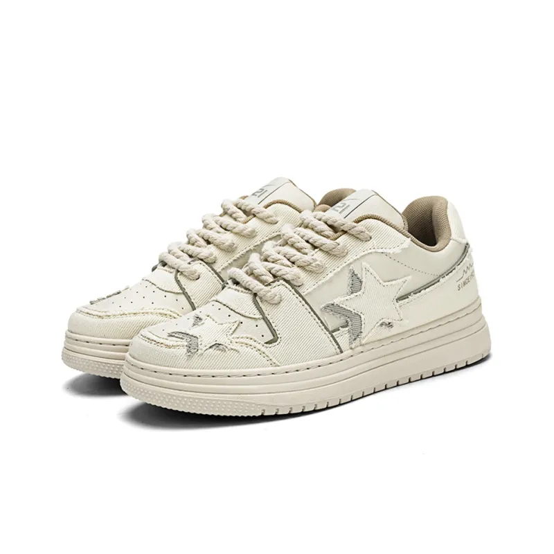 DOUBLE STAR 88 Coverage Wear-Resistant Low-Top Skateboard Shoes Unisex-8