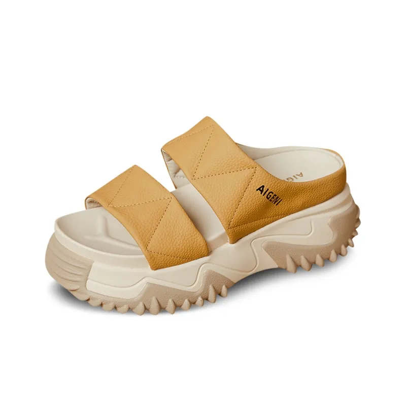 Egger Bird Stitching Abrasion Resistant Quick Dry Slide Slippers Women's-4