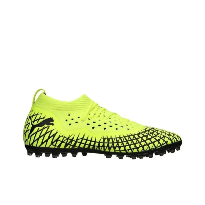 PUMA Future 4.2 Netfit Mg 'Neon Yellow Black'-1