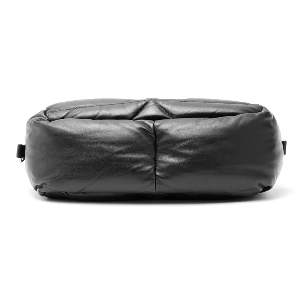 PRADA Nappa Leather Shoulder Bag Crossbody Bag Handbag Regular Women's Black-6