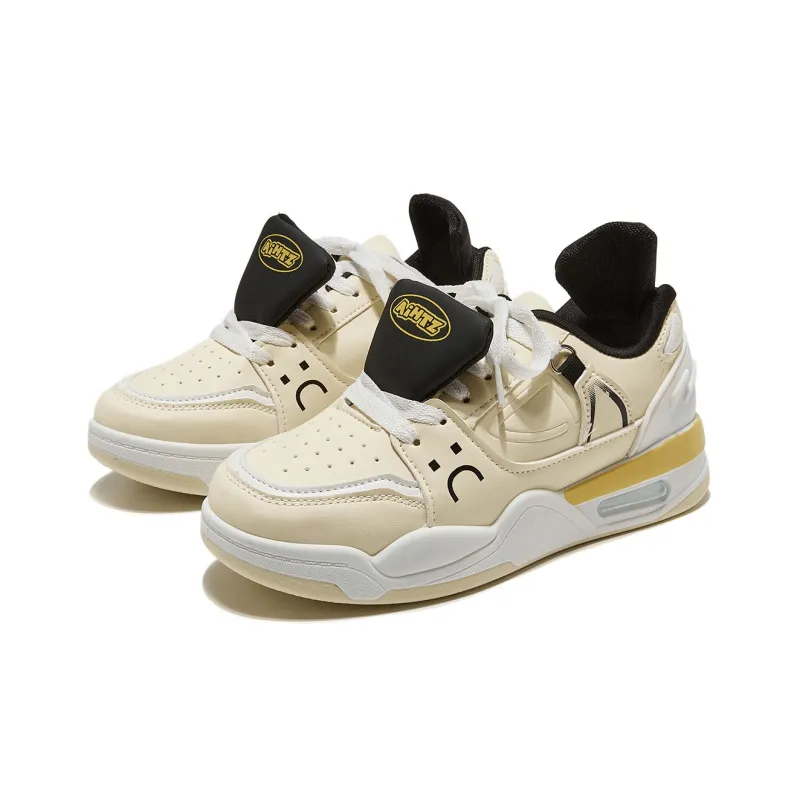 Komanic Puffy Shoes Lightweight Low Top Casual Shoes Women's-1