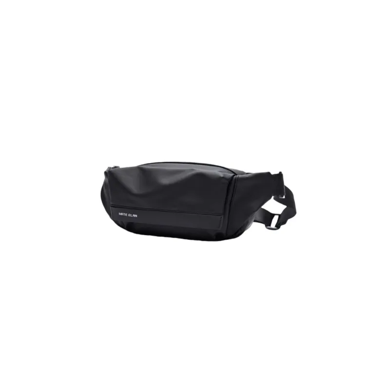 PULUWIRR PVC Fanny Pack Men's Black-3