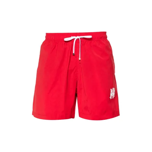 AMIRI Beach Shorts Men Red