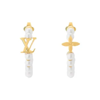 LOUIS VUITTON My Lv Pearl Earrings