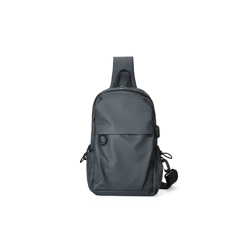 ROSEROOEN Oxford Sling Bag, Shoulder Bag, Crossbody Bag Regular Men's Black-5