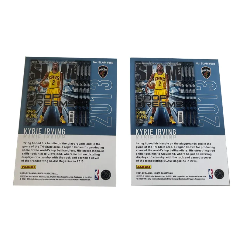 PANINI Kyrie Irving 21 22 Knight, Magazine Special Card, Player Card, Card Quality Universal Sports Cards 2 Pcs-1