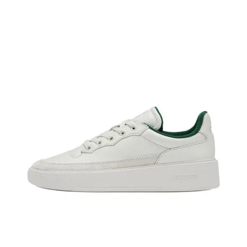 LACOSTE Skateboard Shoes Women's Low-Top Off White