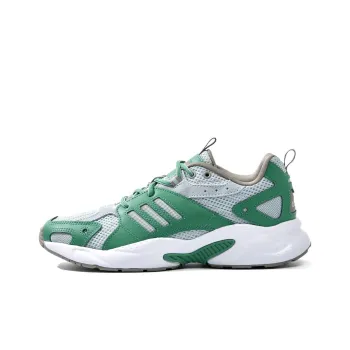 Adidas Neo JZ Runner Anti Slip Wear Resistant Low Top Casual Shoes Unisex White Green
