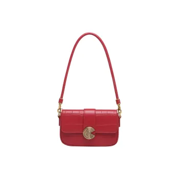 TTaG．baG Microfiber Synthetic Leather Shoulder Bag Women's