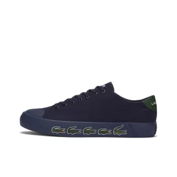 LACOSTE Low Top Skateboard Shoes Men's Blue