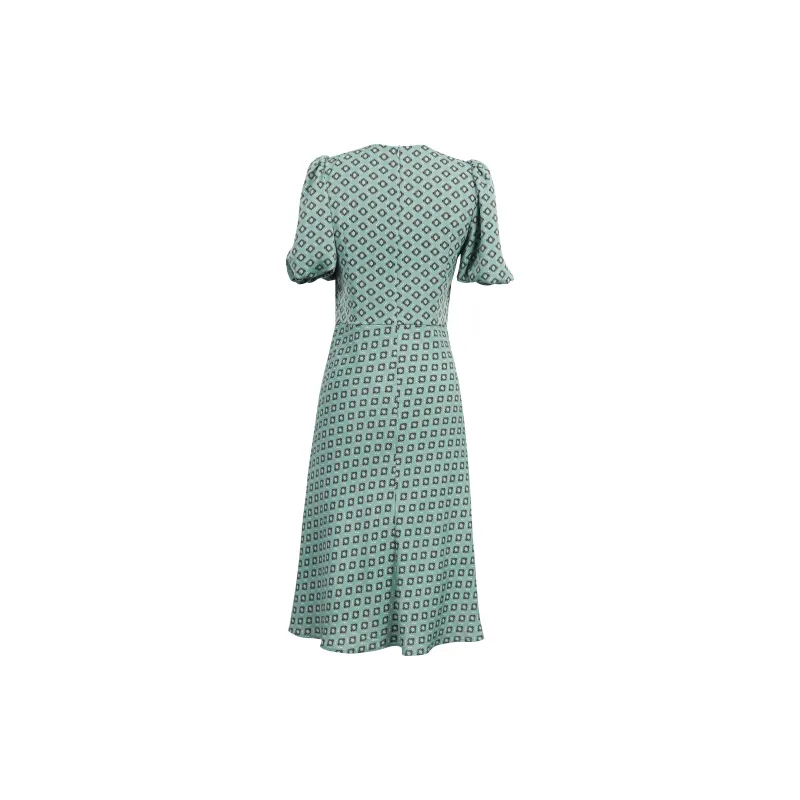 ROEYSHOUSE Short Sleeved Dress Women's Multicolor-1