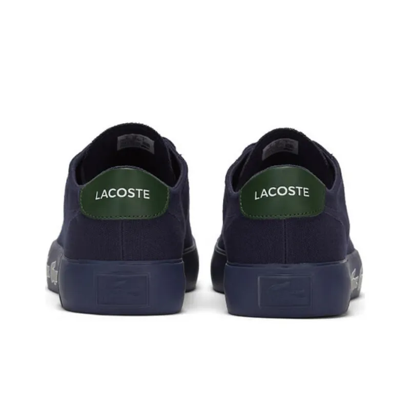 LACOSTE Low Top Skateboard Shoes Men's Blue-3