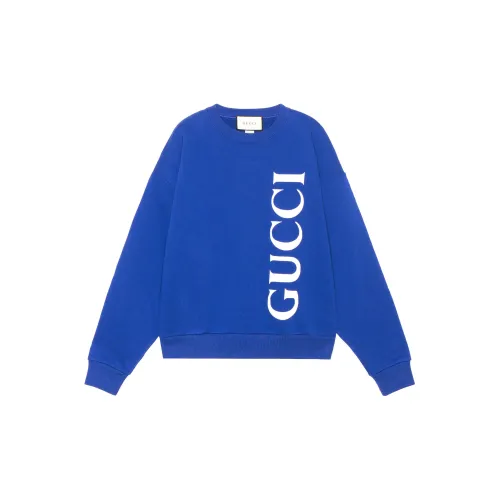 GUCCI Sweatshirts Men Royal Blue