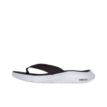 Skechers Vapor Foam Abrasion-Resistant Slip-Resistant Flip Flops Men's Black Red