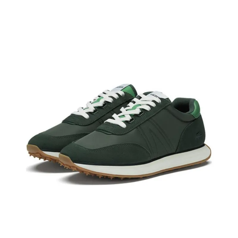 LACOSTE Low Top Casual Shoes Men's Green-2