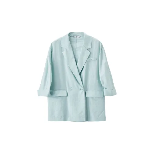 XIANGYING Business Suits Women's Green