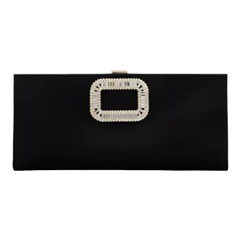 Roger Vivier Buckle Embellished Clutch Bag