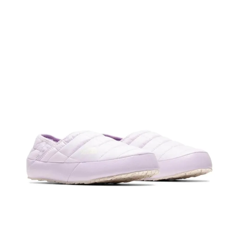 THE NORTH FACE Thermoball Traction MULE V Wear-resistant And Waterproof Low-Top Casual Shoes Women's Light Purple-2