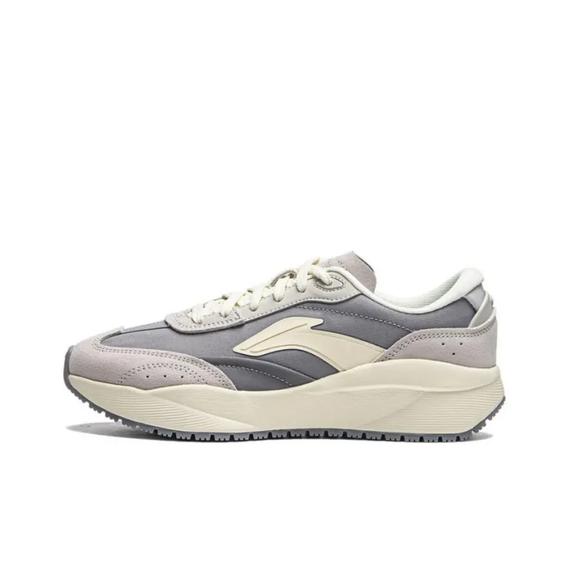 LINING Load Capacity 2.0 Casual Shoes Women's Low Top Microcrystalline Gray/Stone Gray-0