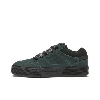 LACOSTE Low Top Skateboard Shoes Men's Dark Green