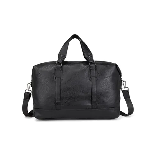 TTaG．baG PVC Polyvinyl Chloride Travel Bag Regular Men's Black