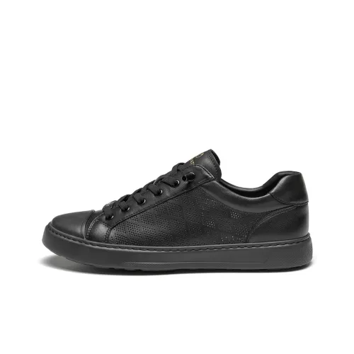 J.BENATO Lightweight And Breathable Low Top Skateboard Shoes Men's