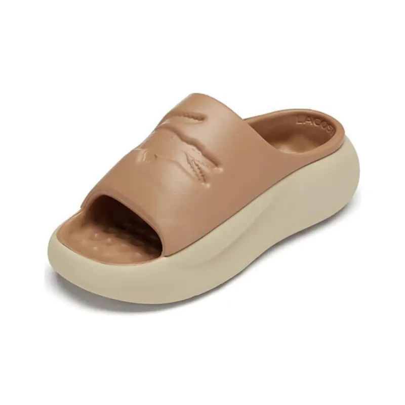 LACOSTE Slide Slippers Women's Umber-1