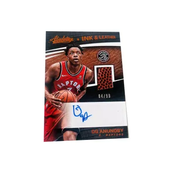 PANINI 17 18 Raptors Anunoby Rising Stars Signature Ball Cut Player Card Product Access Sports Cards 1 Pc