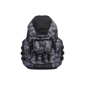 Oakley Nylon Backpack Unisex Camouflage Gray