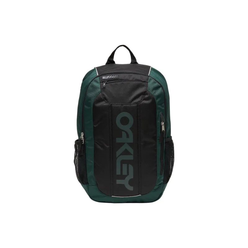Oakley Polyester Backpack Regular Unisex Black & Green-0