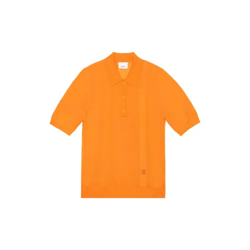 Burberry Polo Shirts Women's Orange