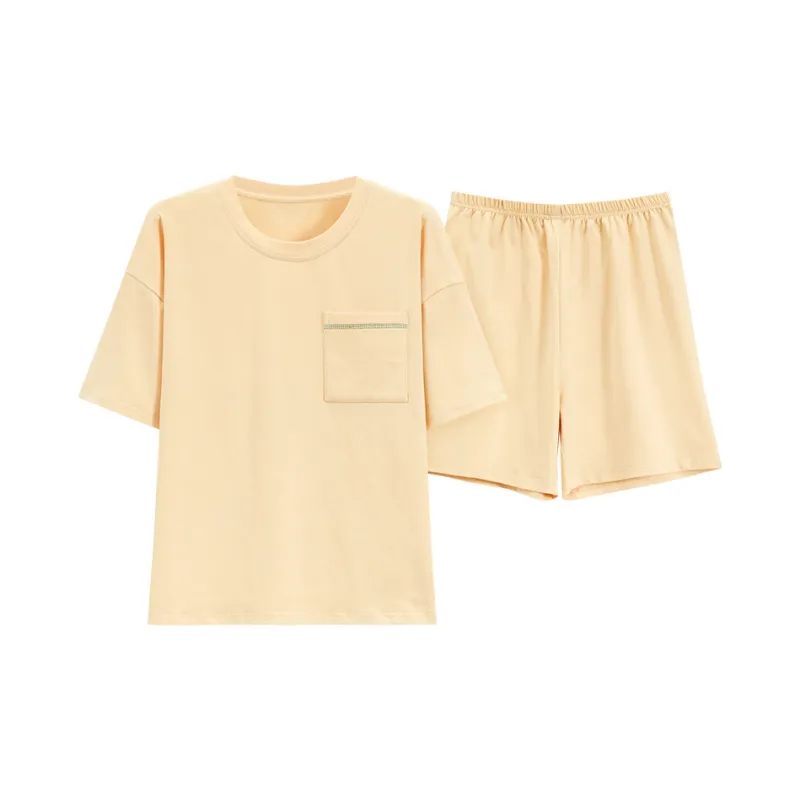 GOSO Pajama Set Women's Yellow Shades-0