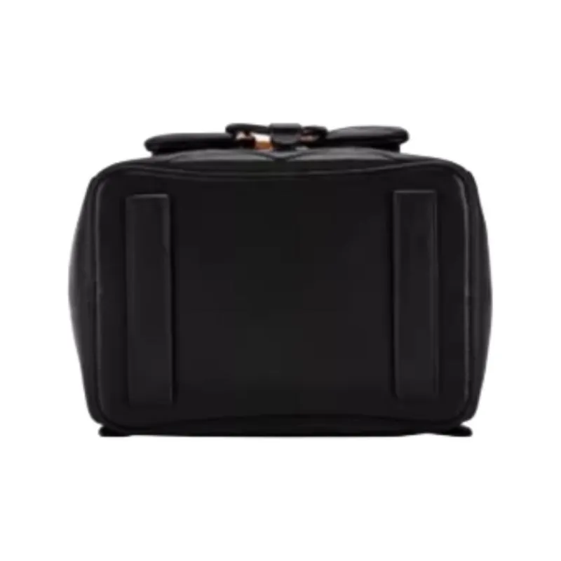 Hush Puppies Sheepskin Backpack Medium Size Women's Black-4