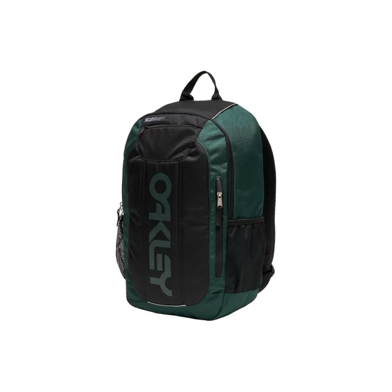 Oakley Polyester Backpack Regular Unisex Black & Green-1
