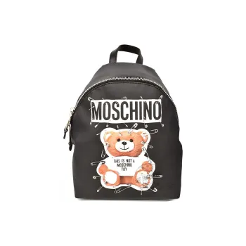 MOSCHINO Artificial Leather Backpack Women's Black