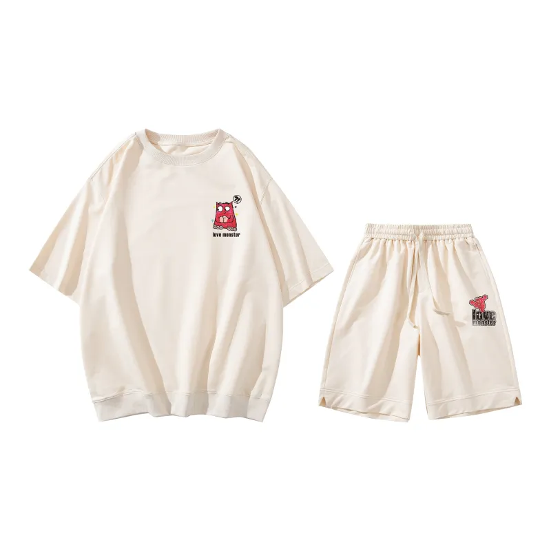 Love Monster Casual Sportswear Unisex-5